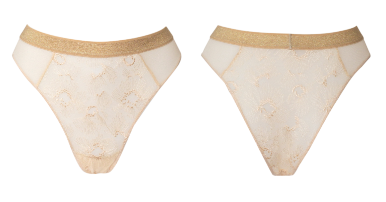 BOTT Lingerie - Tanga Le Crush - Beige Champagne – XL