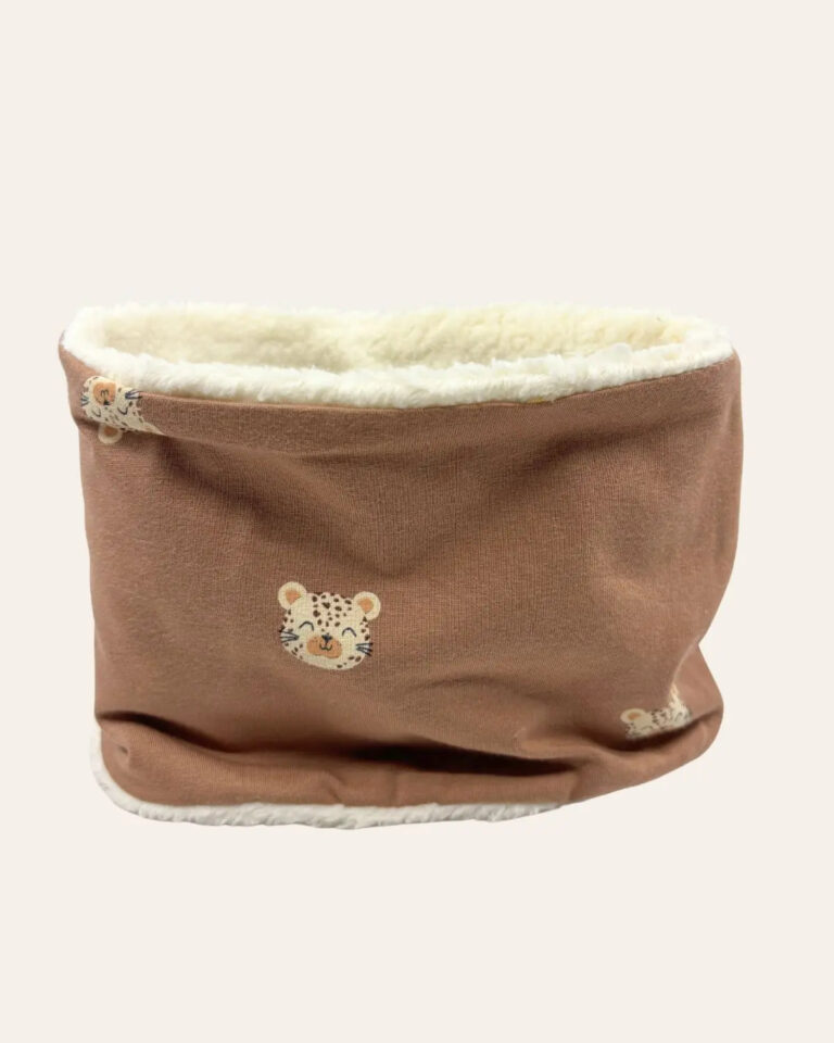 Petit Pote - Tour de cou enfant hiver – Enf/adulte 10cm / Vert Salicorne